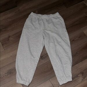 American Eagle Outfitters Light Gray womens Joggers